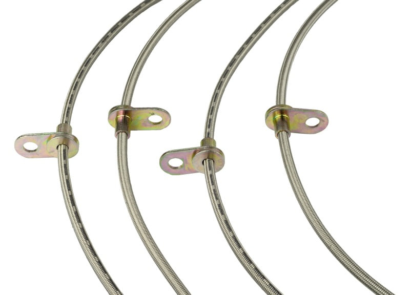 Goodridge 12227 12-15 Chevrolet Camaro (ZL1 Only) Stainless Steel Brake Line Kit