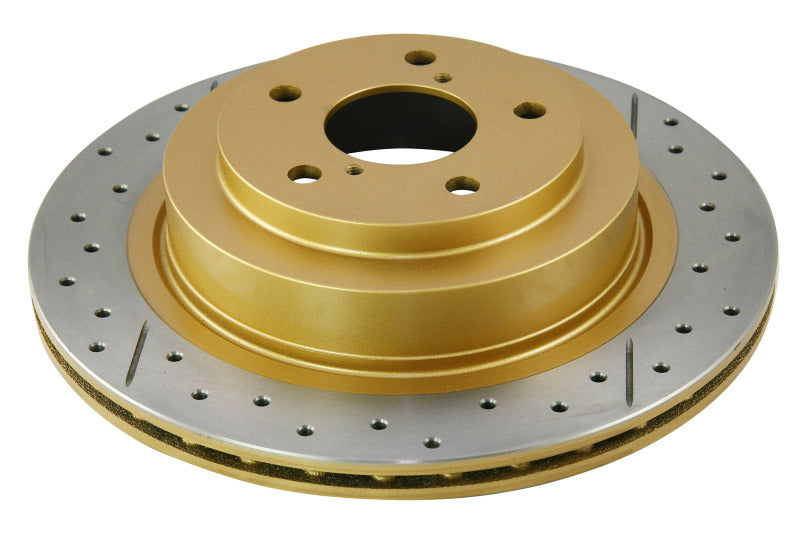 DBA DBA653X 06-07 WRX / 05-08 LGT Rear Drilled & Slotted Street Series Rotor