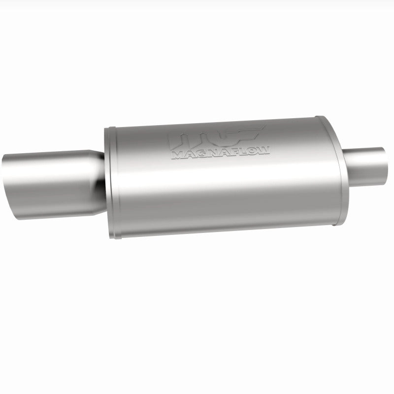 Magnaflow 14827 MagnaFlow Muffler W/Tip Mag SS 14X5X8 2.25/4.