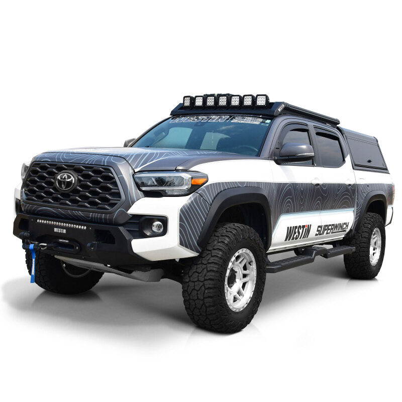 Westin 55-32775 05-23 Toyota Tacoma DC HDX Running Boards - Tex. Blk