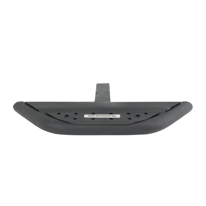 Go Rhino DSS618T Dominator Xtreme Hitch Step (2in Receivers) - 18in Long - Tex. Blk