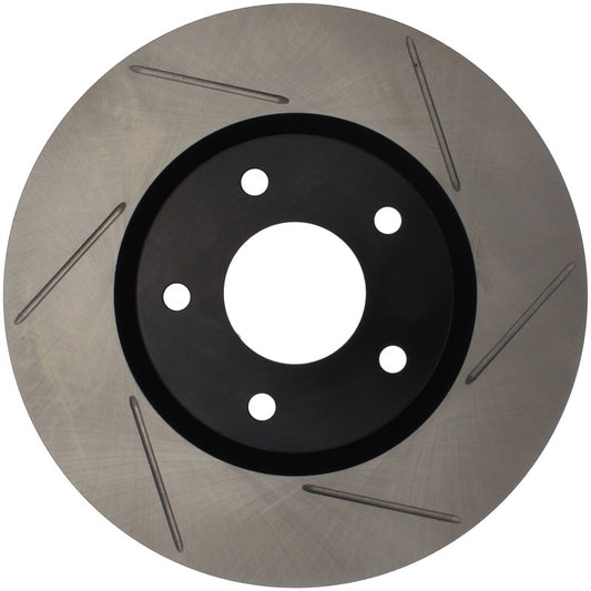 Stoptech 126.42074SR StopTech Power Slot 03-05 350Z / 03-04 G35 / 03-05 G35X SportStop Slotted Front Right Rotor