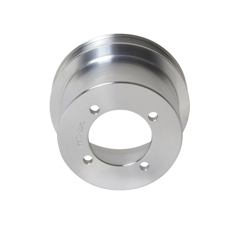 BBK 1619 94-98 Mustang 3.8 V6 Underdrive Pulley Kit - Lightweight CNC Billet Aluminum (2pc)
