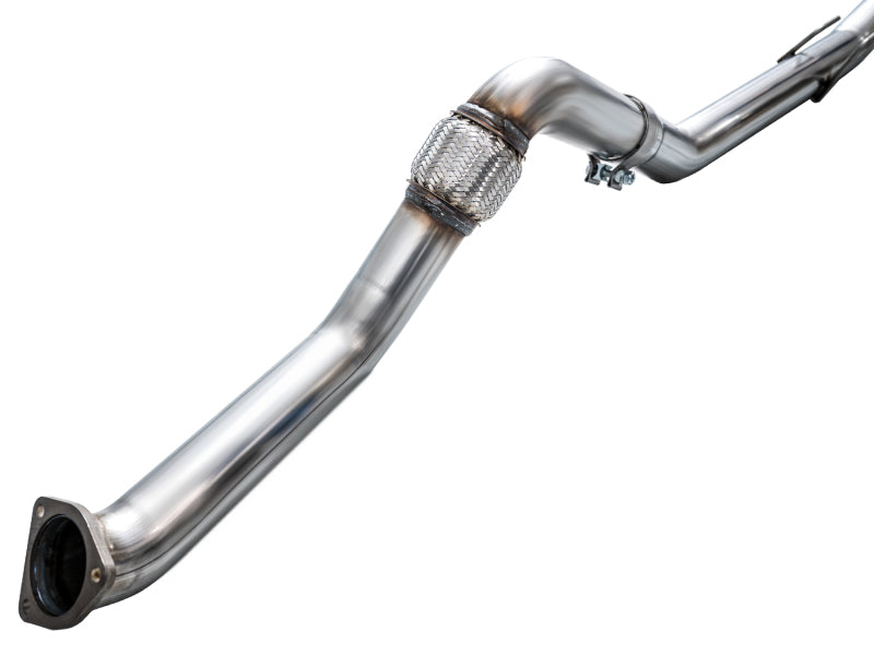 AWE Tuning 3015-52335 2024 Acura Integra Type S DE5 FWD Touring Edition Exhaust w/ Triple Chrome Silver Tips
