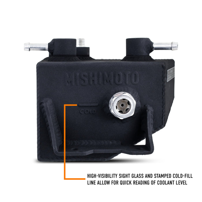 Mishimoto MMRT-MUS-24MWBK 2024+ Ford Mustang V8/2.3L EcoBoost Expansion Tank - Black