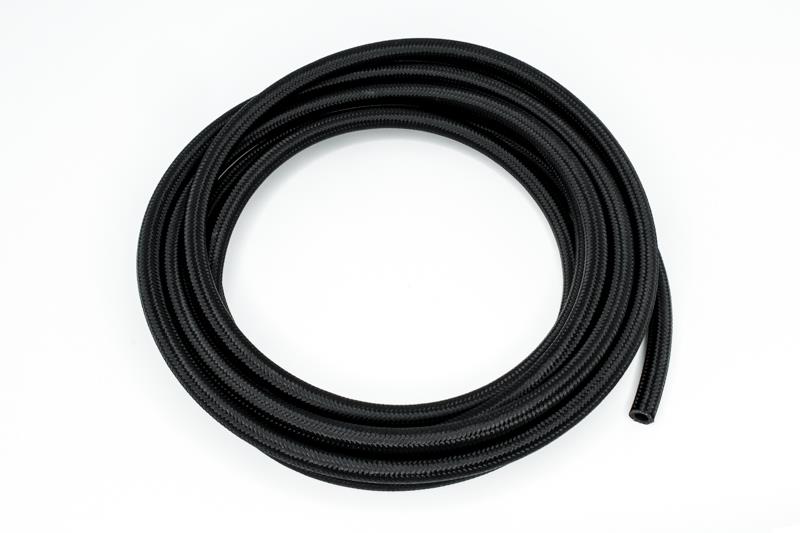 DeatschWerks 6-02-0815-20 6AN Black Nylon Braided CPE Hose 20 Feet