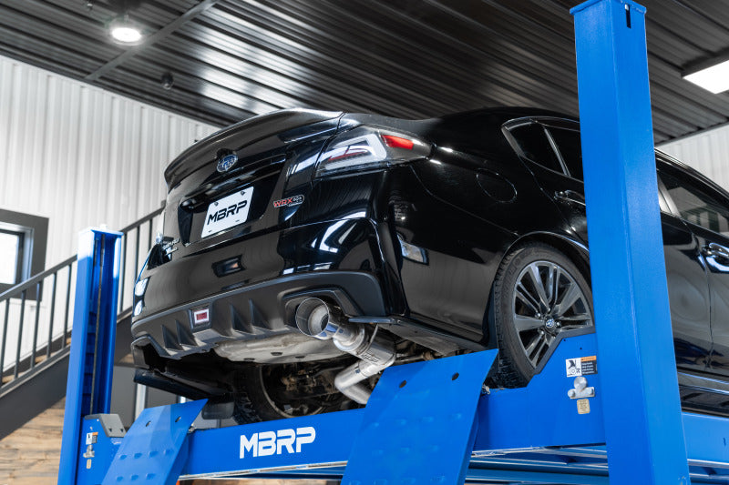 MBRP S4803304 15-21 Subaru WRX 2.0L/STI 2.5L/ 11-14 Sedan 3in Cat-Back Single Rear Exit - T304