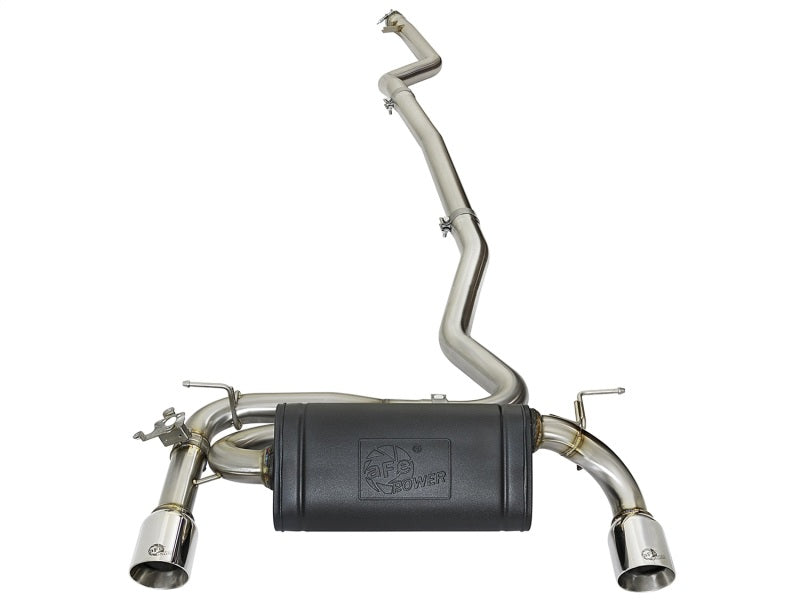 aFe 49-36334-P POWER MACH Force-Xp 16-17 BMW 340i/340ix/ 3.0L 304 SS Cat-Back Exhaust System