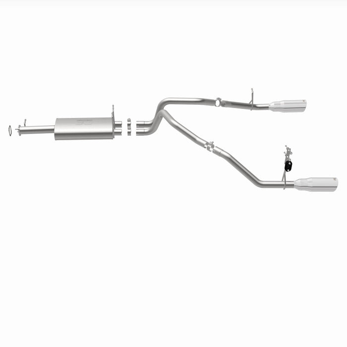Magnaflow 19498 MagnaFlow 2019 RAM 1500 Street Series Cat-Back Exhaust Dual Rear Exit w/Polished Tips