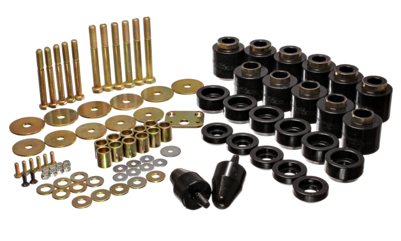 Energy Suspension 2.4108G 1in Black Body Lift Kit