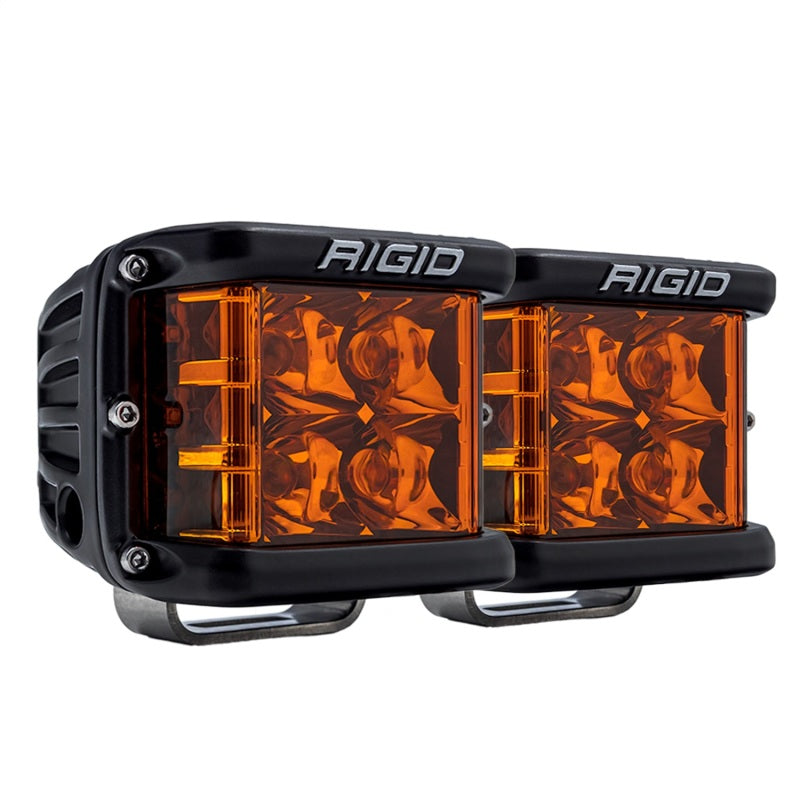 Rigid Industries 262214 D-SS Spot w/ Amber PRO Lens (Pair)