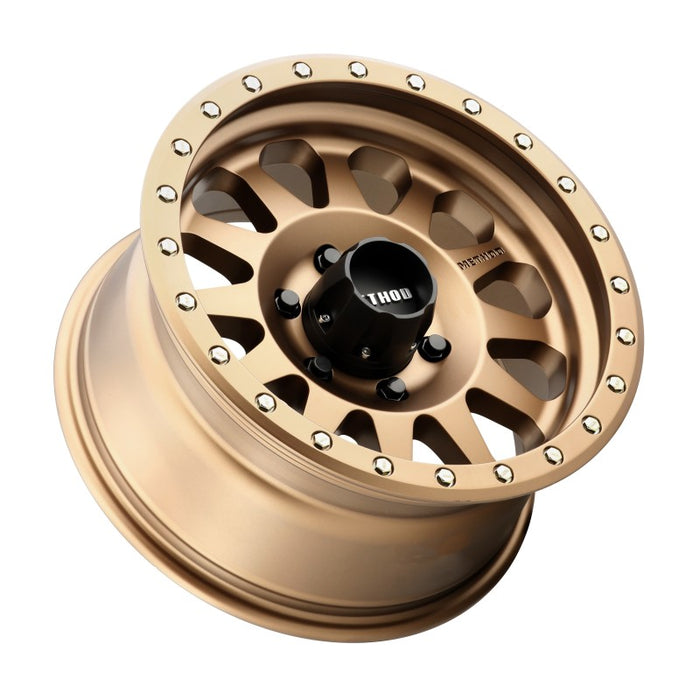 Method Wheels MR30478516900 Method MR304 Double Standard 17x8.5 0mm Offset 6x135 94mm CB Method Bronze Wheel