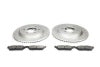 Alcon BKR3430X1227 ALC Rear Brake Kits