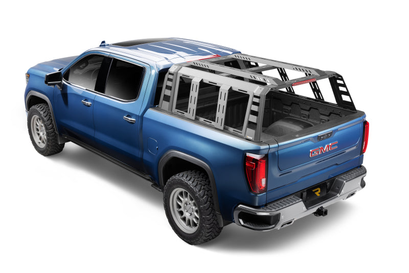 Go Rhino 20404887PC RealTruck 19-25 Chevy Silverado 1500 CC 4dr VoltStep Electric Running Board Kit - Tex. Blk