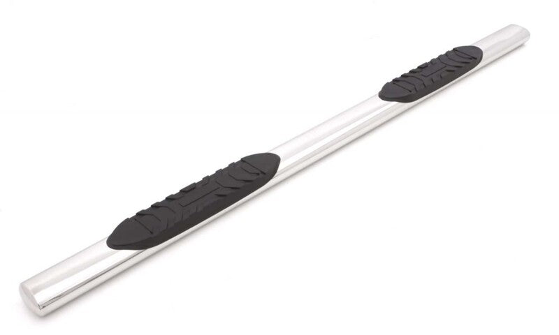 LUND 23910561 Lund 07-17 Chevy Silverado 1500 Crew Cab 5in. Oval Straight SS Nerf Bars - Polished