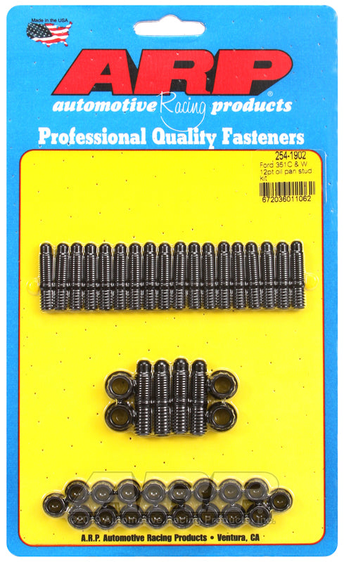 Arp ARP254-1902 SBF Oil Pan Stud Kit 12pt 302/351W Late Model