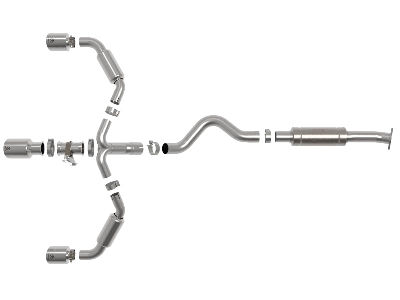 aFe 49-36070-P AFE Exhaust Cat Back