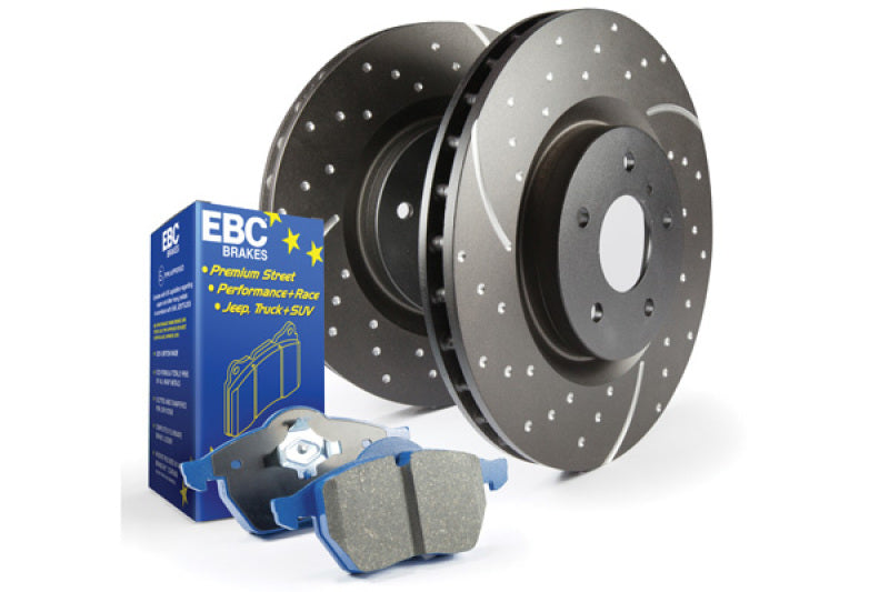 EBC S6KF1207 S6 Brake Pad and Rotor Kit