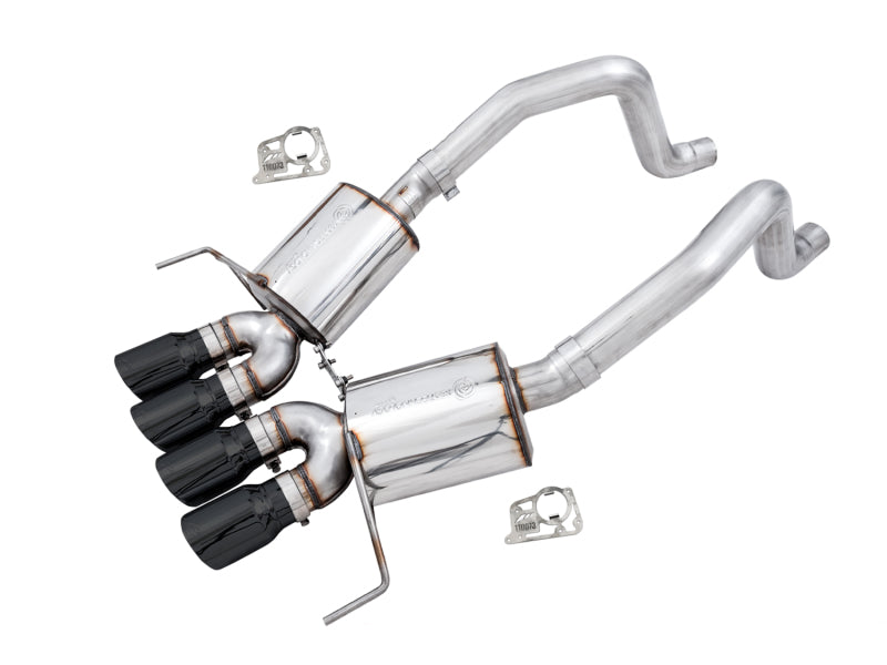 AWE Tuning 3020-43081 14-19 Chevy Corvette C7 Z06/ZR1 Track Edition Axle-Back Exhaust w/Black Tips