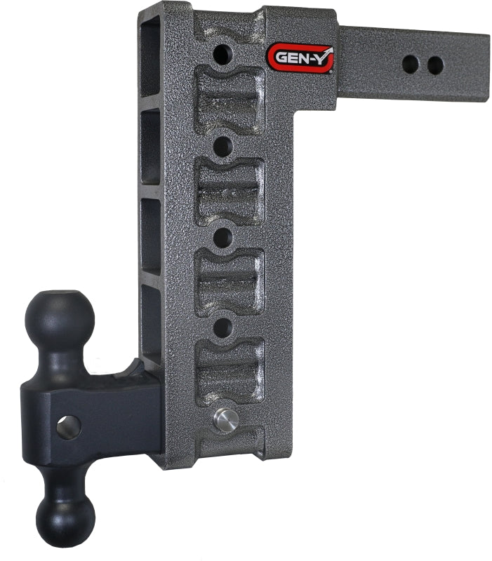 GEN-Y Hitch GH-615 Gen-Y Mega Duty 2.5in Shank 12in Drop 3K TW 21K Hitch w/GH-061 Dual-Ball
