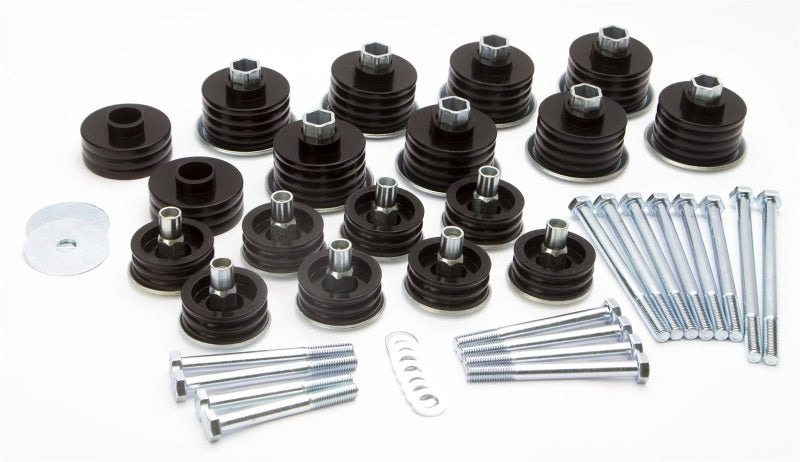 Daystar KF04060BK 2008-2016 Ford F-250 4WD/2WD (All cabs) - Polyurethane Body Mounts (Incl hardware & sleeves)