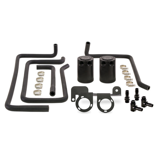 Mishimoto MMBCC-G37-08PBE 07-13 Infiniti G37 Baffled Oil Catch Can Kit