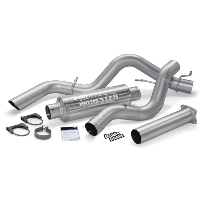 Banks Power 48770 01-05 Chev 6.6L Ec/CCSB Monster Sport Exhaust System