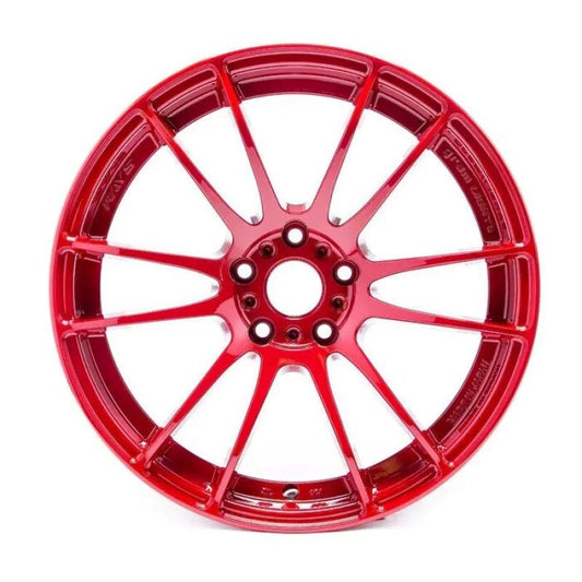 Gram Lights WGJDX38EMRP 57XTREME Spec-D 18x9.5 +38 5-114.3 Milano Red Wheel