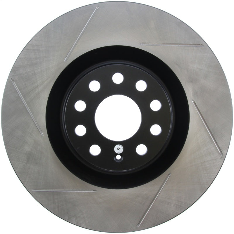 Stoptech 126.33112SR StopTech Power Slot 09 VW CC (Passat CC) / 06-09 Passat Front Right Slotted Rotor