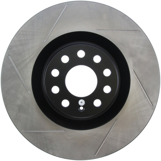 Stoptech 126.33112SR StopTech Power Slot 09 VW CC (Passat CC) / 06-09 Passat Front Right Slotted Rotor
