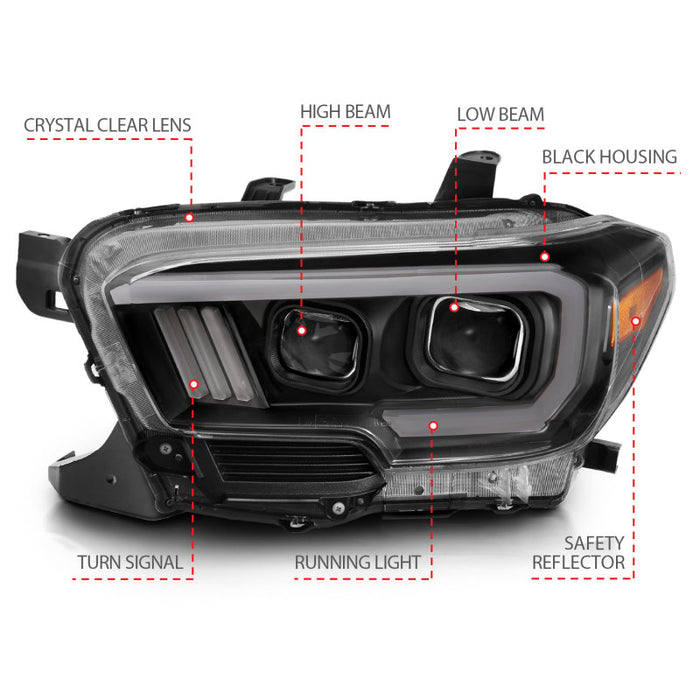 ANZO 111396 ANZ LED/Projector Headlights