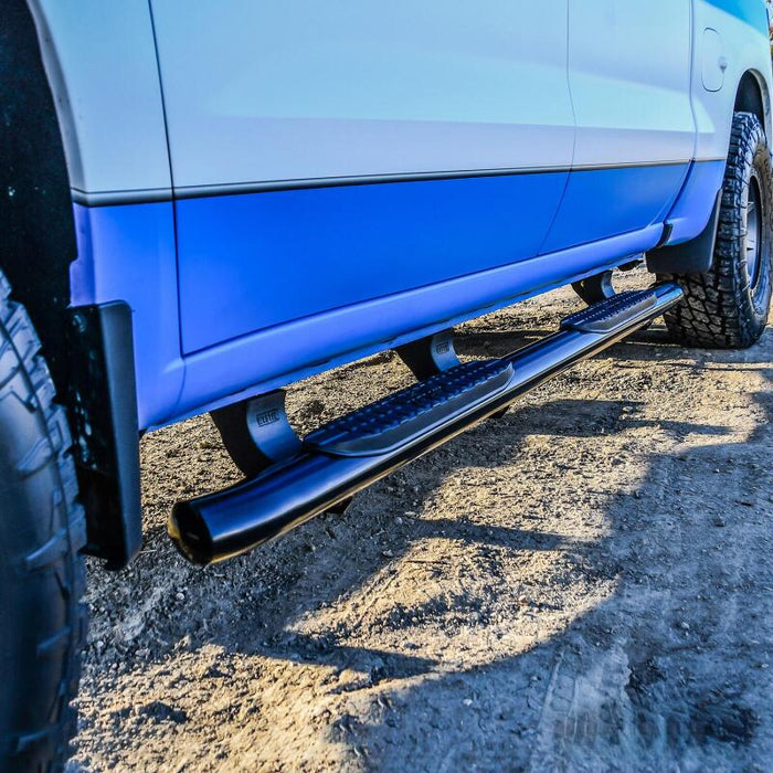 Westin 21-54135 2019 Chevrolet Silverado/Sierra 1500 Crew Cab Non LD PRO TRAXX 5 Oval Nerf Step Bars - Black