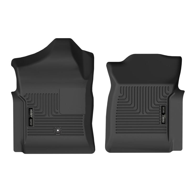 Husky Liners 53091 99-06 Chevrolet Silverado 1500 X-act Contour Front Floor Liners (Black)