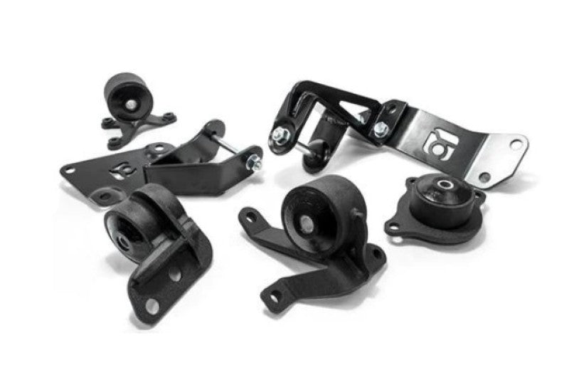 Innovative Mounts 90550-75A Innovative 01-05 Civic K-Series Black Steel Mounts 75A Bushings (Not K24 Trans)