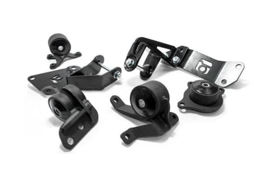 Innovative Mounts 90550-75A Innovative 01-05 Civic K-Series Black Steel Mounts 75A Bushings (Not K24 Trans)