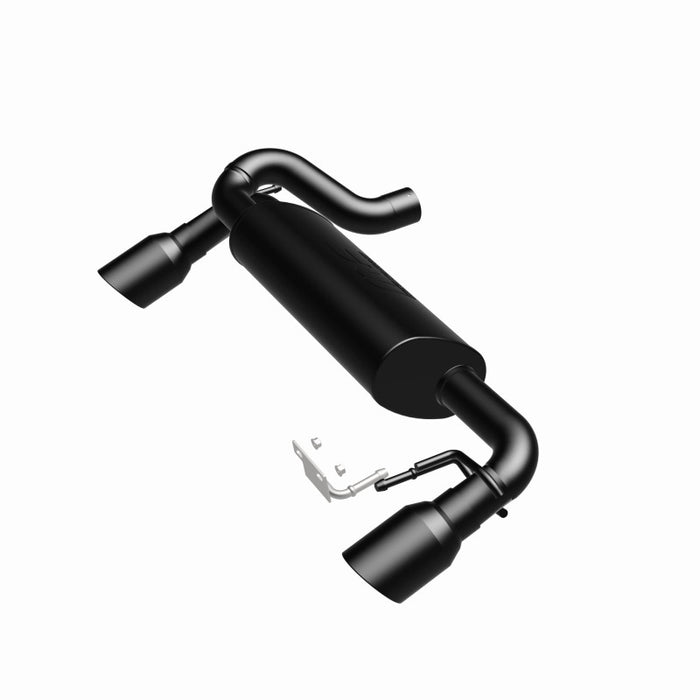 Magnaflow 19558 MagnaFlow 2021 Ford Bronco Street Series Axle-Back Exhaust w/ Dual Split Rear Style Exit- Black Tips