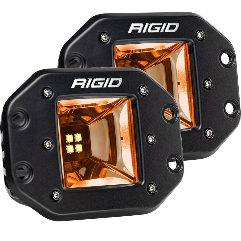 Rigid Industries 682153 Radiance+ Scene RGBW Flush Mount - Pair