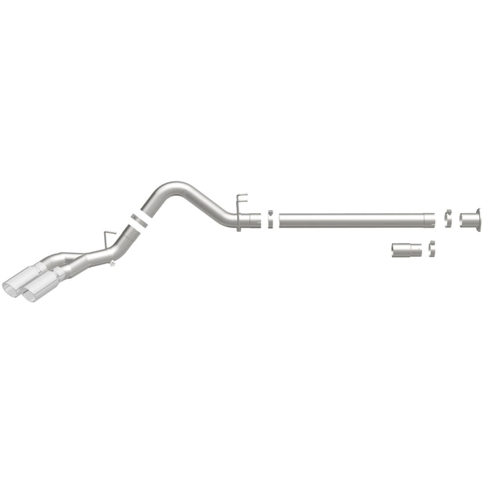 Magnaflow 17873 MagnaFlow 08-17 Ford F-250/F-350/F-450 4.6L/6.7 DPF-Back SS 4in Dual Single Passenger Side Rear Exit