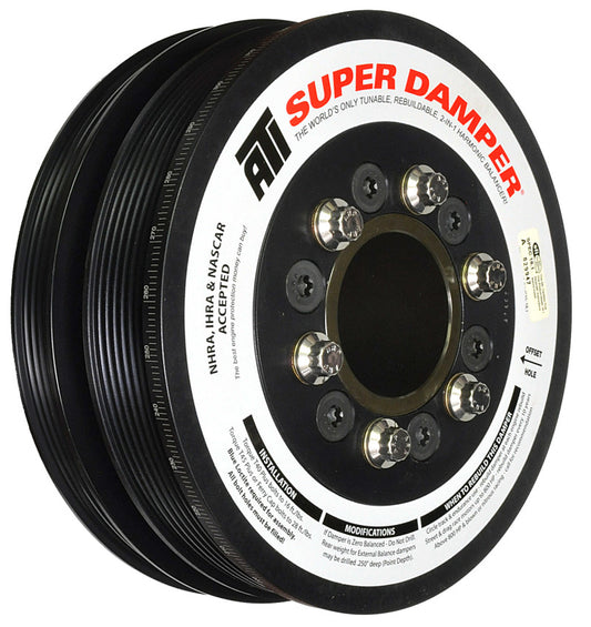 ATI ATI918635 Damper - 7.48in - Alum - 6/4 Grv - LS3 Camaro - 10-15 - Gen 3 Vortec Truck - 6 Bolt - LS