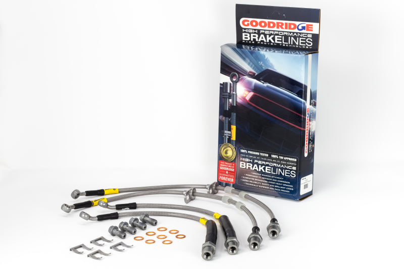 Goodridge 12299 16-20 Chevrolet Camaro ZL1/SS (Models w/Brembo Calipers / Excl 1LE Pkg) SS Brake Line Kit