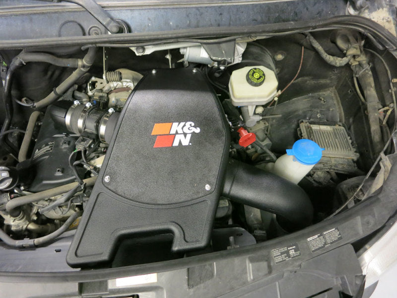 K&N Engineering 63-1701 K&N 13-18 Mercedes Sprinter 2500/3500 V6 3.0L TD AirCharger Performance Intake