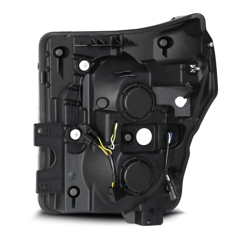 AlphaRex 880147 11-16 Ford F-350 SD NOVA LED Proj Headlights Plank Style Alpha Blk w/Activ Light/Seq Signal