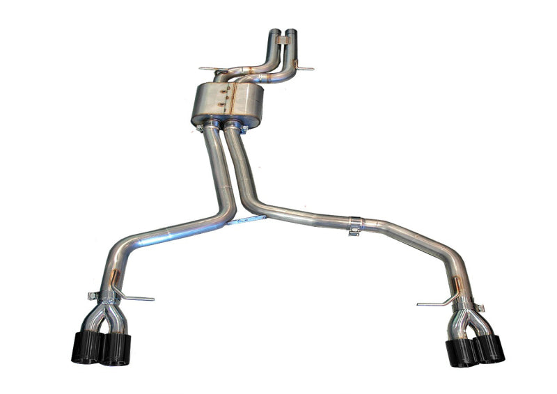 AWE Tuning 3020-42014 Audi B8 S5 4.2L Track Edition Exhaust System - Polished Silver Tips