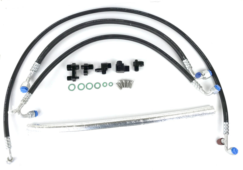 Fleece Performance FPE-AC-KIT-1316 13-16 Dodge 6.7L Cummins 2nd Gen Swap Kit A/C Line Reroute Kit