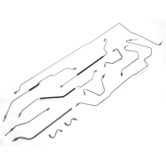 OMIX 16737.30 Omix Full Brake Line Set 67-68 Jeep CJ5