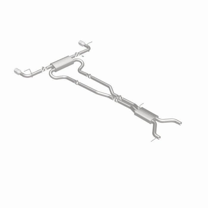 Magnaflow 15085 MagnaFlow 07 Audi Q7 V8 4.2L Dual Split Rear Exit Stainless Cat-Back Perf Exhaust