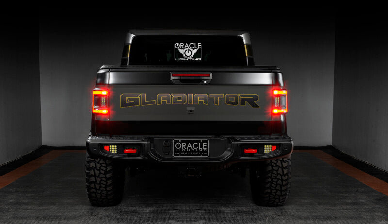ORACLE Lighting 5882-504 Oracle Jeep Gladiator JT Flush Mount LED Tail Lights