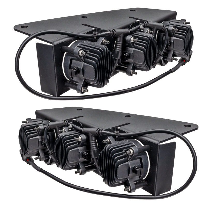 ORACLE Lighting 5890-005 Oracle High 21-22 Ford Bronco Triple LED Fog Light kit for Steel Bumper