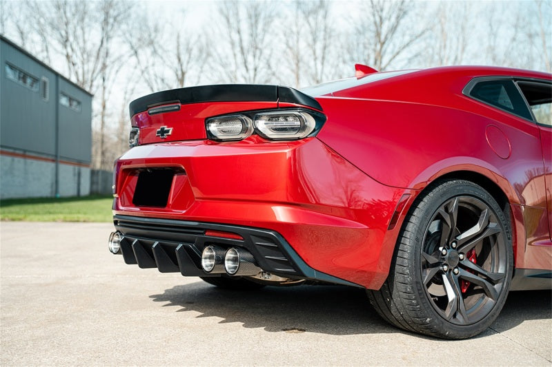 CORSA Performance 21789CF Corsa 2016-2024 Chevrolet Camaro SS / ZL1 Valved Axle-Back Exhaust w/ Carbon Fiber Quad Tips