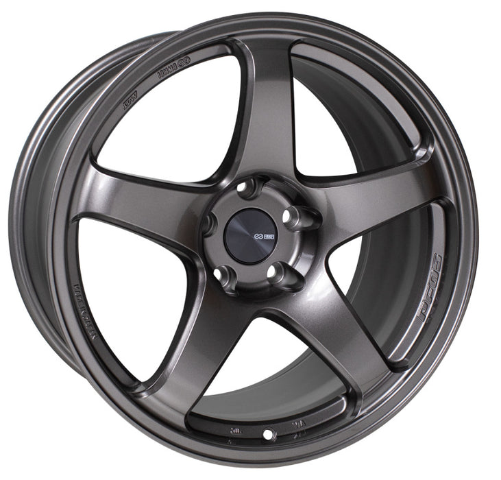 Enkei 527-880-8045DS PF05 18x8 45mm Offset 5x100 75mm Bore Dark Silver Wheel (Special Order/No Cancel)